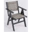 Méridienne de couleur gris anthracite, convient à toutes les saisons: Méridienne d'extérieur, fabriquée en matériau robuste HANPS, équipée de 304 accessoires en acier inoxydable.-1566003516