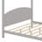 Canopy Platform Bed With Headboard-237923889