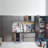 128In. X 72In. 20In. Garage Cabinet - Series. Wall Mounted, Soft Close Doors & Drawers, Extra Deep Storage, Water Heat , Stain Scratch Series 7, Metallic Grey, Closing Feature, Finish