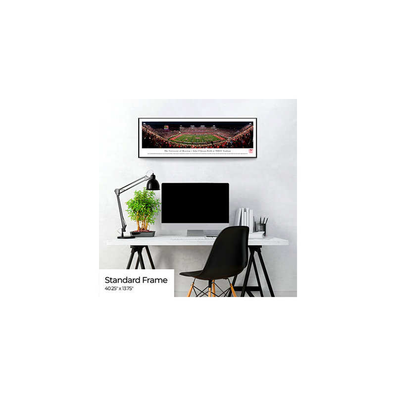 NCAA TCU Football Framed Panoramic Photograph Print on Paper