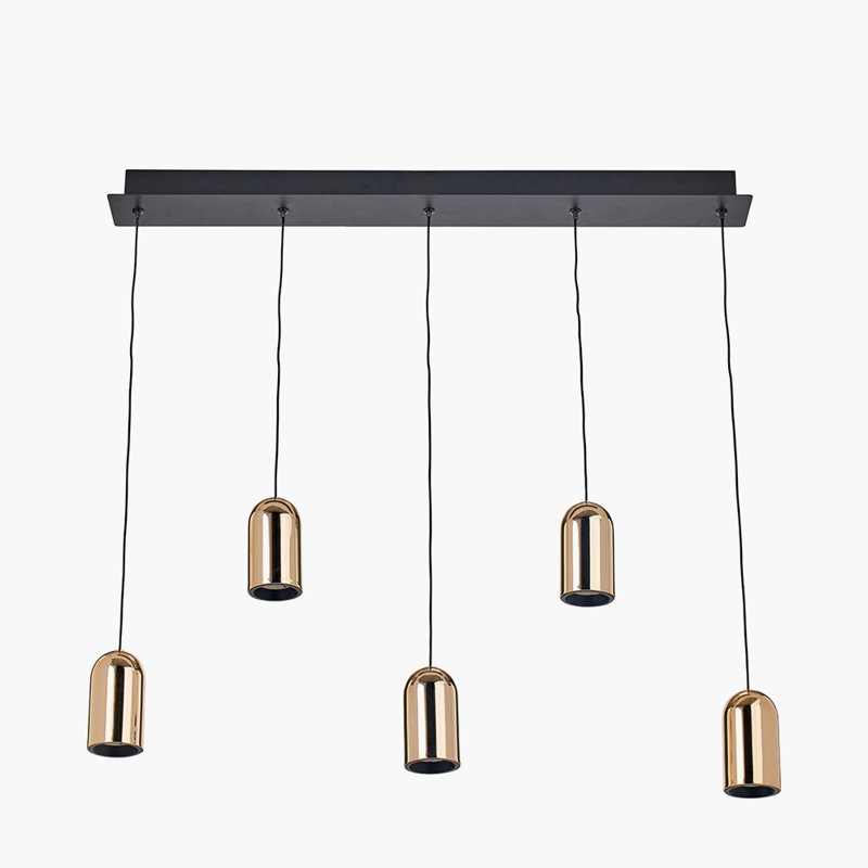 Beverlie 5 - Light Matte LED Kitchen Island Pendant