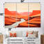 «Brown Minimalisme Canyon Calm IV - Canyon», art mural sur toile-107748500-107748501