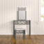 Ensemble coiffeuse Voshell avec tabouret et miroir-595351767