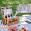 Wicker Picnic Basket Set