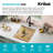 KRAUS Kore™ Workstation 17-inch L Undermount 16 Gauge Single Bowl Stainless Steel Bar Kitchen Sink-115382525-115382524
