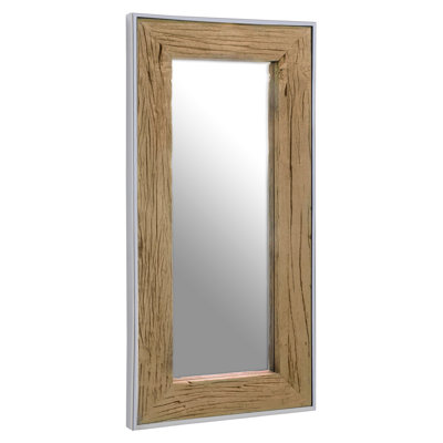 Stainless Steel Rectangle Wall Mirror