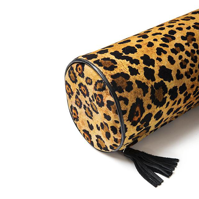 Ardmore Velvet Bolster Pillow, Gold