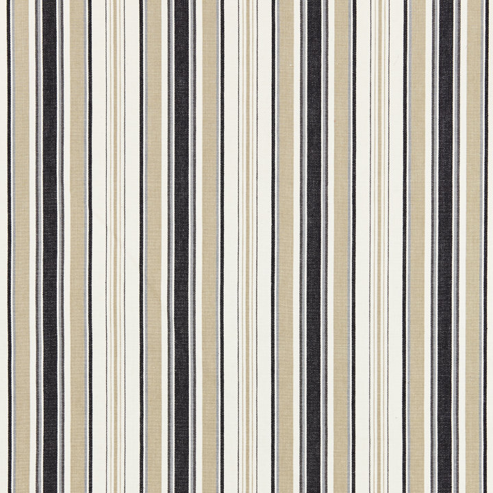 Chatham Andover Cotton Stripe Fabric, Stone