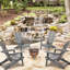 2 chaises pliantes en bois massif gris-1680910495