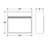 Sahraoui 25'' W Floating Study Desk