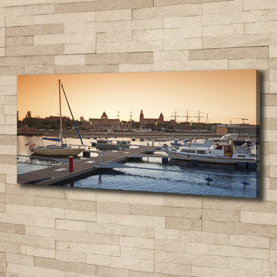 Szczecin Poland - No Frame Print on Canvas