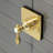 Kingston Brass Tudor Single-Handle Wall Mount Three-Way Diverter Valve with Trim Kit-53012173