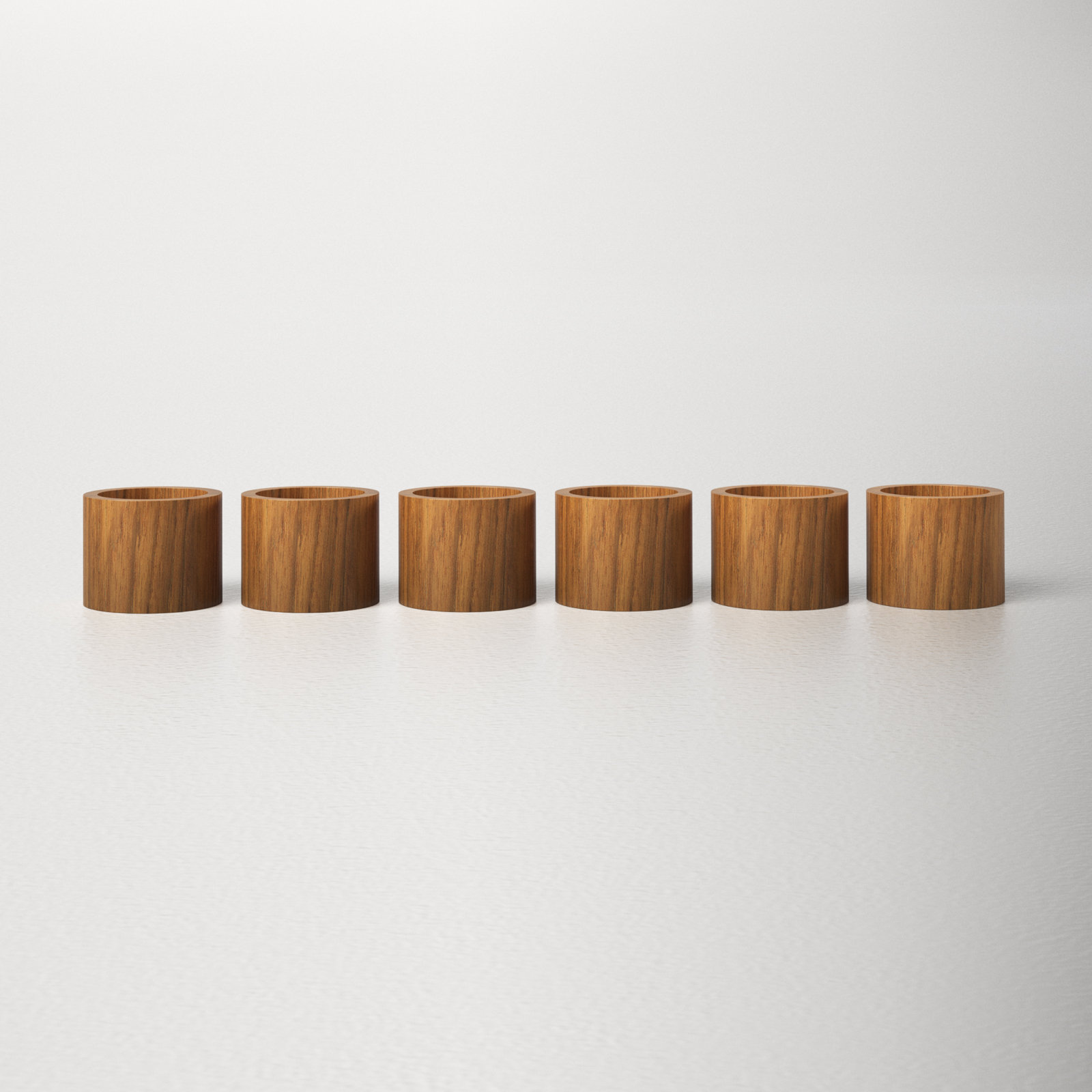 Wood Napkin Ring, Honey