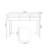 Makeup Vanity with Light mirror,2 drawers,1chair