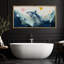 Nautical Animals Dreamy Marine Life, aquarelle abstraite baleine, reproduction d'art sur toile-111176134-98042146