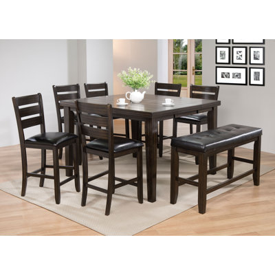 Lowndesboro 8 - Person Four Leg Dining Set