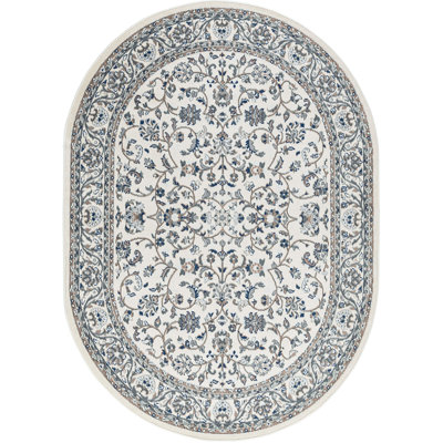 Briele Oriental Cream | Blue | Gray | Beige Area Rug