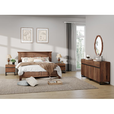 Millwood Pines Modern Storage Cabinet And 2 End Table Set Of 3, Storage Entertainment Center For Tvs Up To 70 Inch, 2 Nightstand With Drawer And Cabin by Millwood Pines