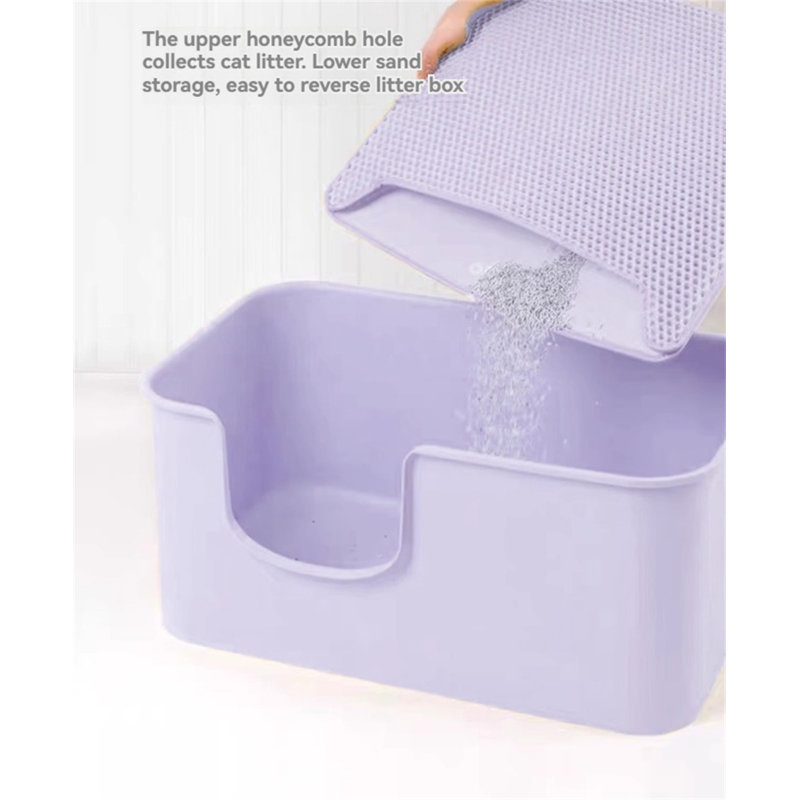 Tapis de litière en plastique, H 0,11 po x l 23,62 po x P 22,83 po
