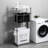 3 Tier Laundry Basket With 4 Detachable Bags, Waterproof , Stable Iron Structure, Home Decor Sorter Frame, Decorative For