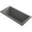 Underscore® 66" x 32" Undermount Soaking Acrylic Bathtub-106417407