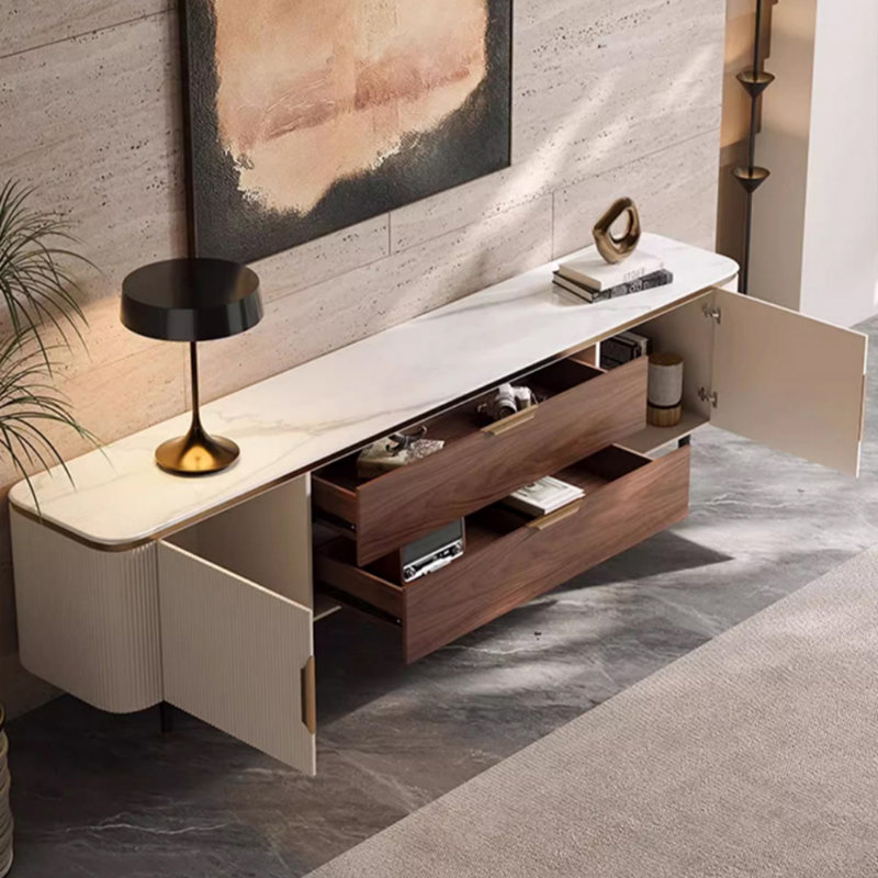 Meuble télé moderne, minimaliste et luxueux