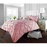 Jahnke Cotton Blend Geometric Shapes Duvet Cover Set with Pillowcases