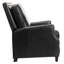 Fauteuil inclinable en cuir véritable Lavanda-86606354