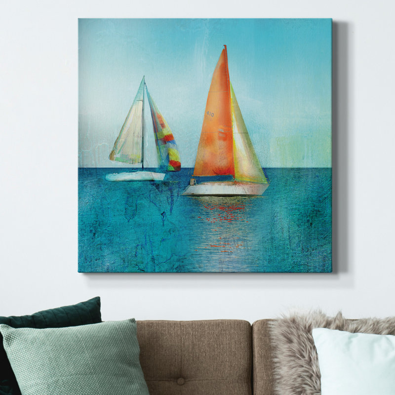 Voile teinte en couleur - reproduction sur toile tendue, H 24 po x l 24 po x P 1 po
