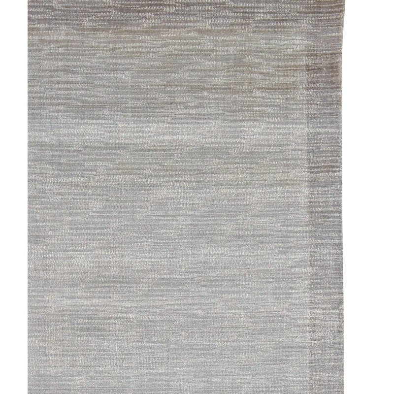 Area Rug in Beige/Silver, Rectangle 9' x 12'