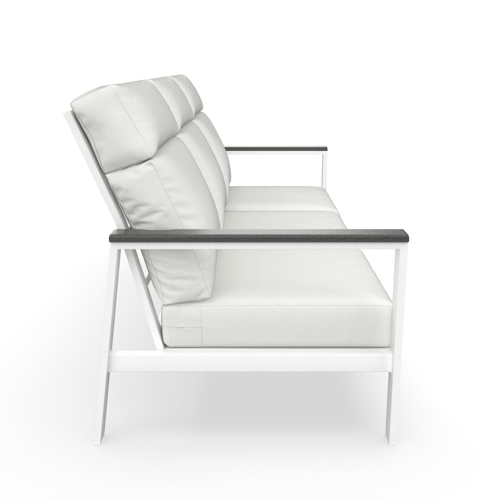 Townsend 80" Sunbrella® Patio Sofa, Solid Color, Canvas White