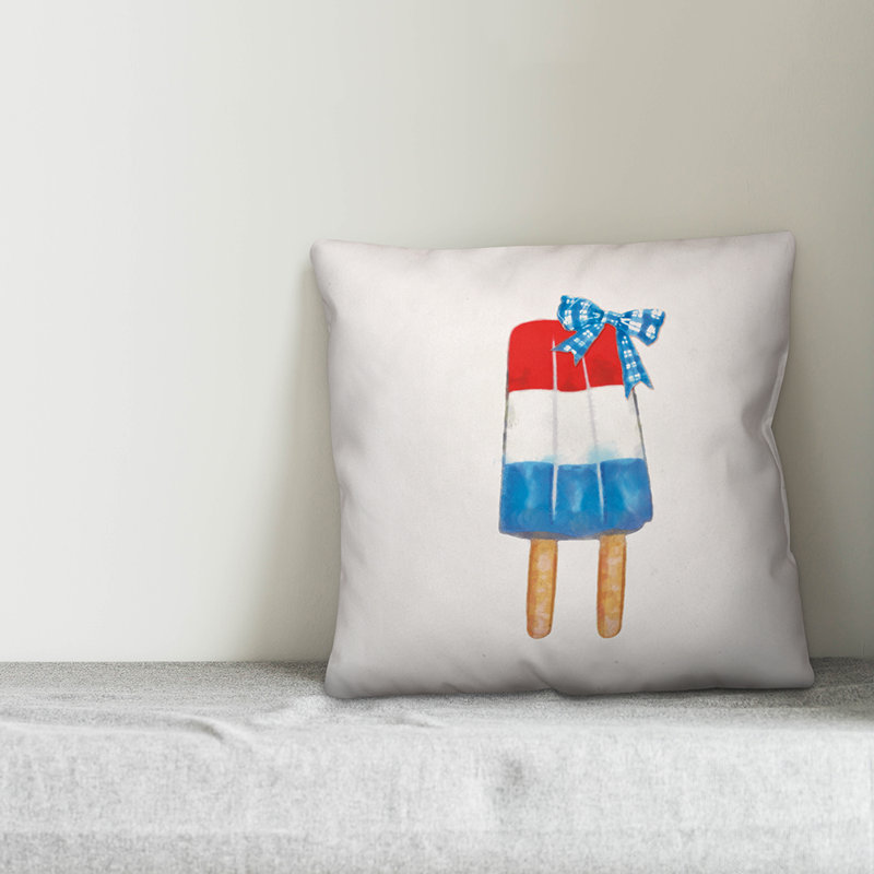Reversible Throw Pillow, Outdoor