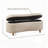 Boucle Flip Top Storage Bench-972485255