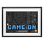 «Game On Arcade», reproduction encadrée sous verre, conception de Kim Allen-971478889-971478891