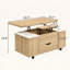 Table basse à plateau relevable, parfaite pour les espaces de vie modernes-117664004