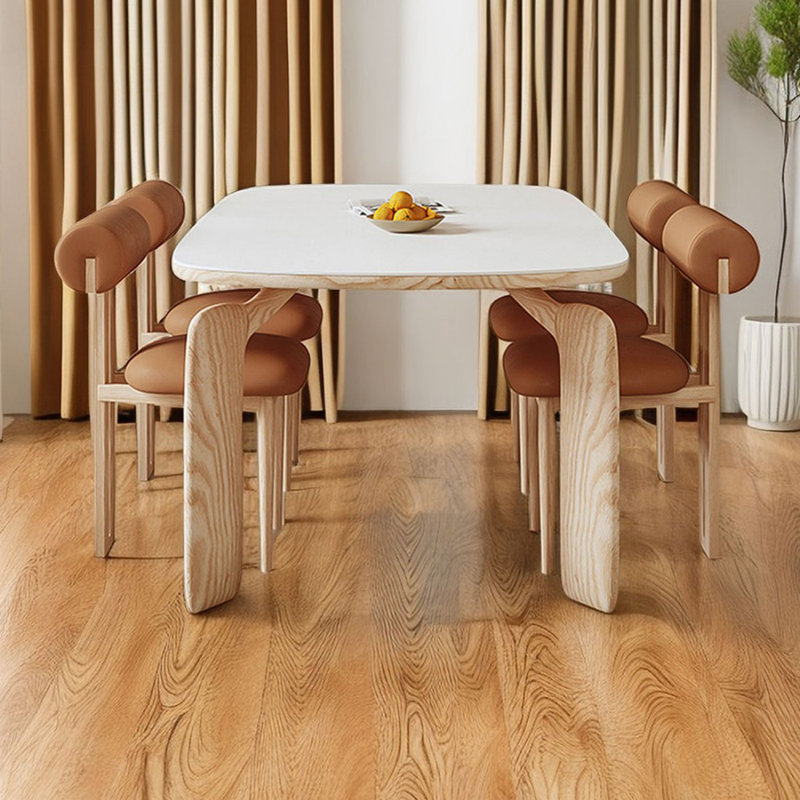 Ensemble de table de salle à manger pour 6 personnes, H 29,53 po x l 62,99 po x P 31,5 po