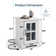 Bui 18" End Table With Charging Station