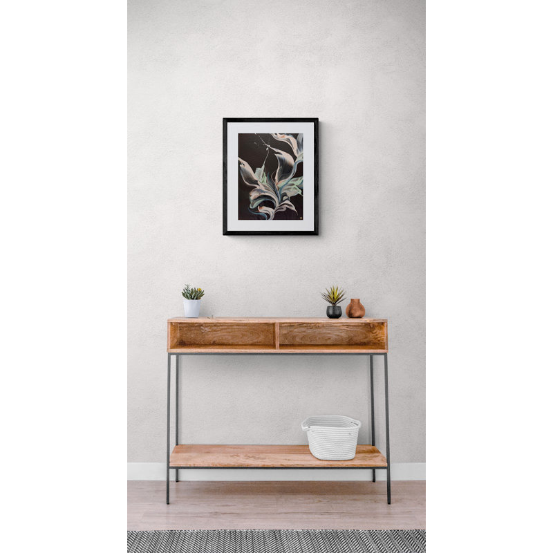 Awaken Print by Novi Lim, Black Framed Canvas, 32" H x 24" W