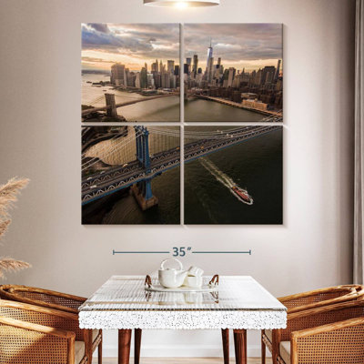 Sireci Manhattan And Brooklyn Bridge