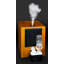 DR. Chaufferette portative à infrarouge avec humidificateur infrarouge DR-968H de 1500 watts, cerise