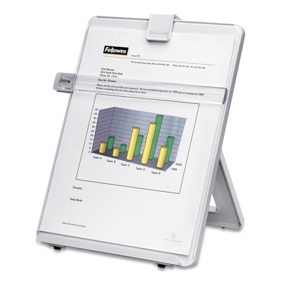 Fellowes® Nonmagnetic Desktop Copyholder Plastic Flat Files File Folder Sorters