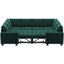 Canapé-lit convertible surdimensionné en U Shavera-801571664