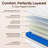 10" Queen Gel Memory Foam Hybrid Mattress with Pocket Springs, Medium Comfort, Pressure Relief and Motion Isolation, CertiPUR-US Certified, 100-Night Trial-69737426