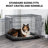Faux Lambswool Crate Bolster Pet Bed-82536334-82536330