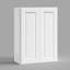 Armoire de cuisine murale traditionnelle blanche l 27 po x H 42 po x P 12 po avec tablettes réglables-824136474-814792609
