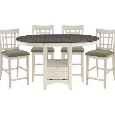 5pc Counter Height Dining -  Superior Quality Mix Color