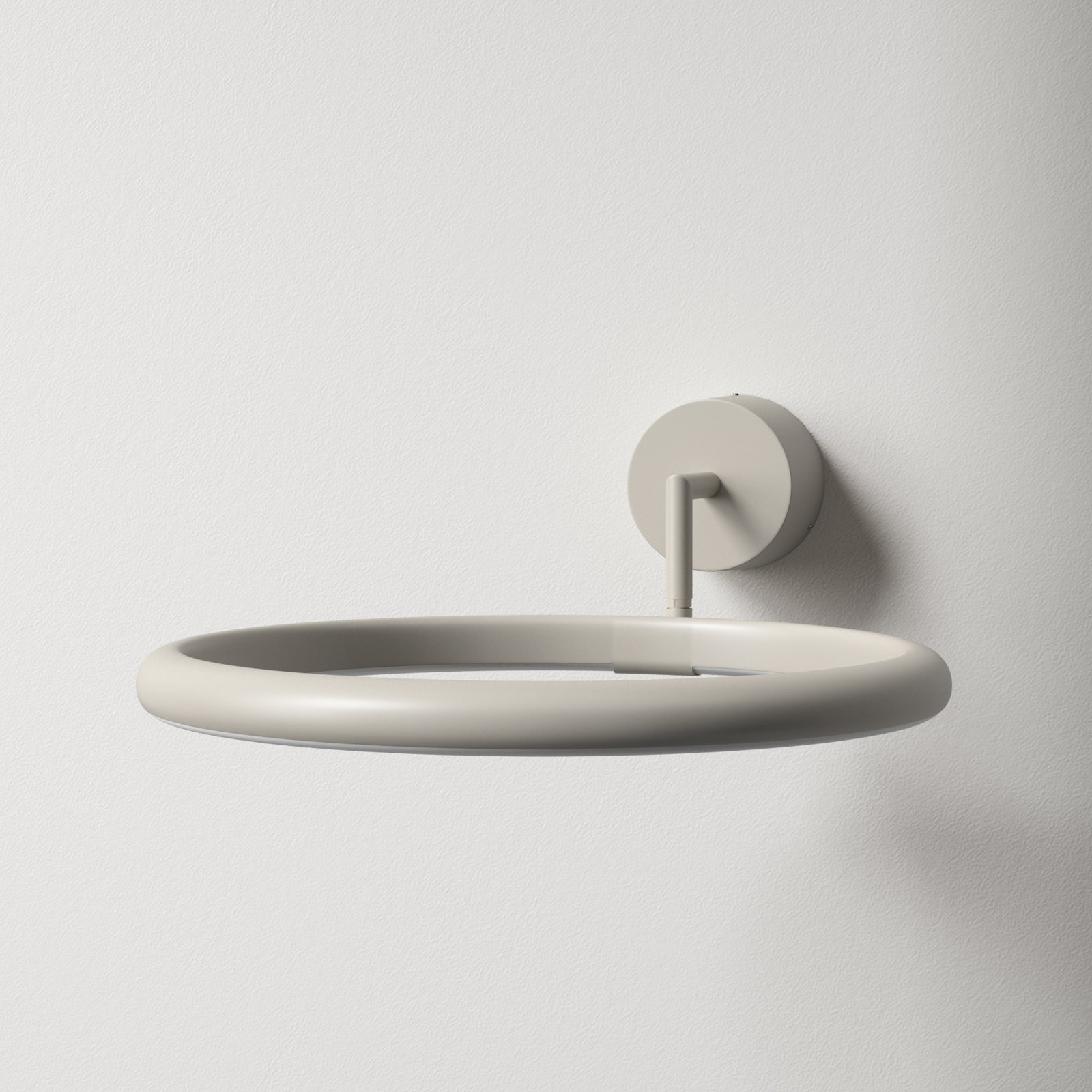 Ronak Dimmable Armed Sconce, Matte White