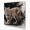 «Big Cats Eurasian Lynx», art mural sur toile noire