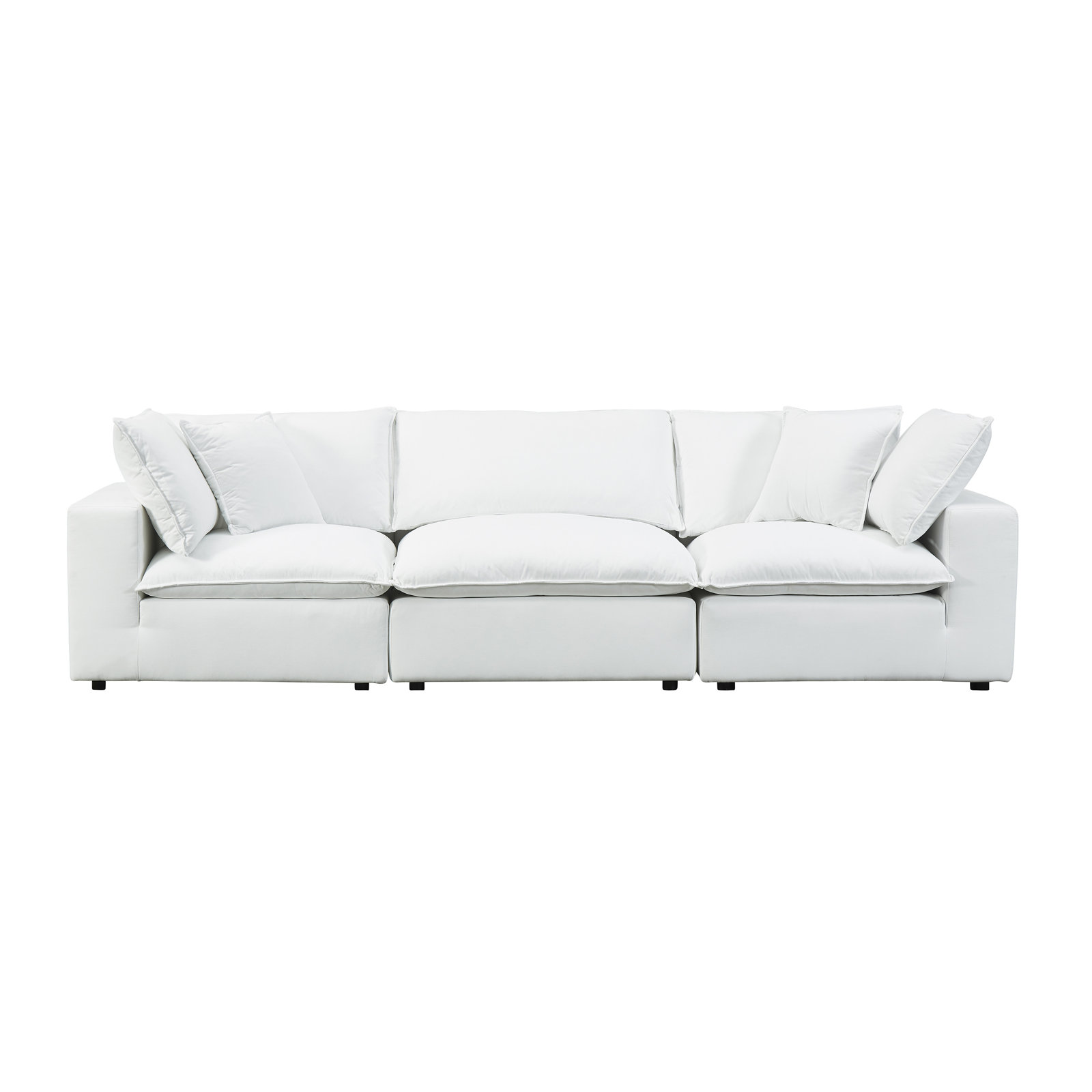 Ellaria 120" Modular Sofa, Peyton Pearl