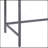Gray Finish Writing Desk